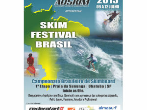 Skim Festival Brasil 2015 começa durante o feriado na praia da Sununga