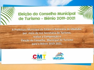 Eleição do Conselho Municipal de Turismo 2019/2021