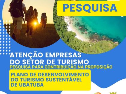 Pesquisa com Empresas Turísticas para o Plano Municipal de Turismo